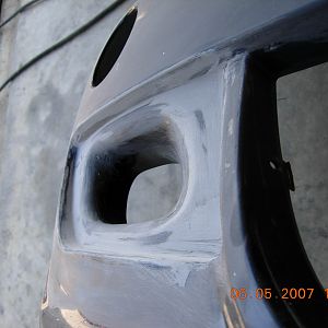 Brake Duct Install
