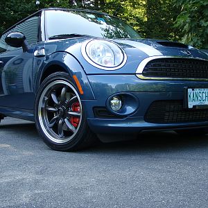 Bonnet Stripes added Along with New Rota wheels