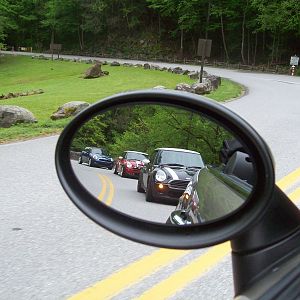Motoring through the Smokey Mountain National Forest