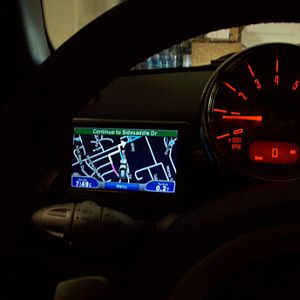 Garmin Nuvi 760 installed
