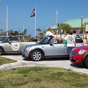 At a rest stop on the way home from Jupiter
