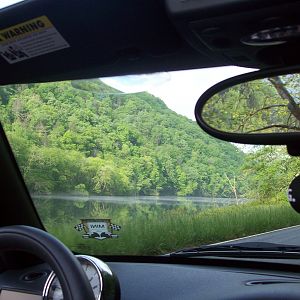 Motoring along the Fontana River