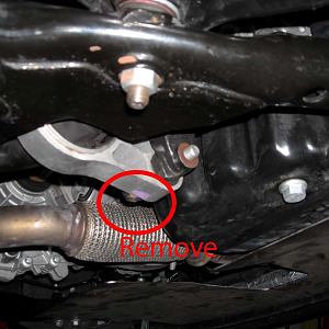 pic9 - Remove Motor Mount Attaching Bolt