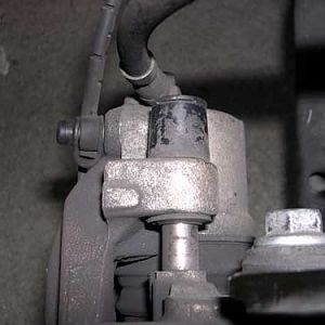 pic32 - disassemble caliper assembly