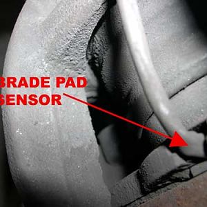 pic46 - brake pad sensor wire