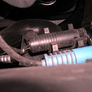 pic69 - reattach brake pad sensor wire 4