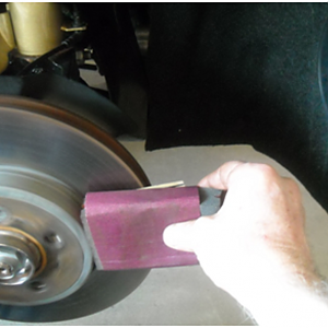 pic11 - sanding outside of rotor