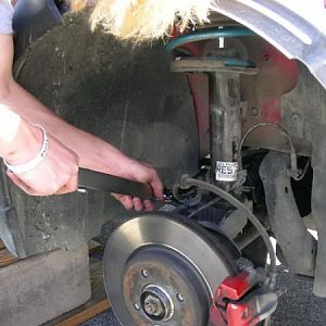 pic18 - reattach pinch bolts