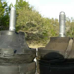 Worn R53 Upper Engine Mount