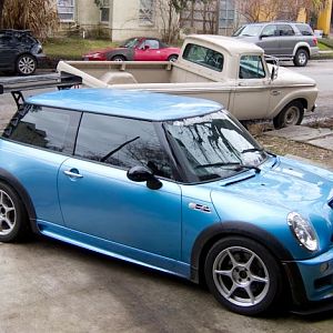 Mini with new wing