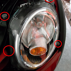 pic1 - remove the headlights