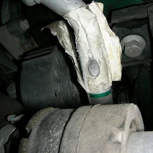 Refrigerant Line Rub