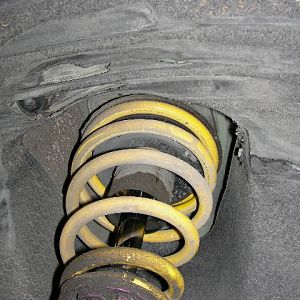 Wheel Rub on Left Liner