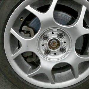 R56 Brakes Behind R84 Wheel