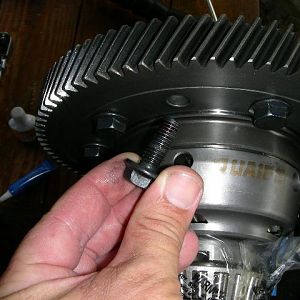 Thread locker on Ring Gear Bolt