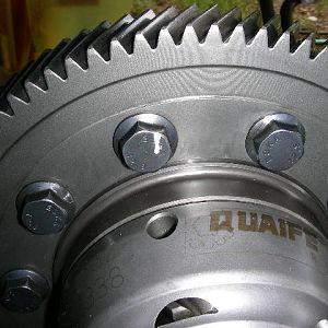 QC Mark on Ring Gear Bolt