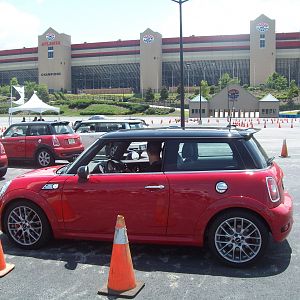 Pro-rides with Dez at Atlanta MINICROSS