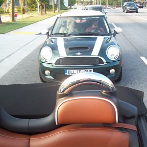 On our way to the Atlanta Countryman Preview Party