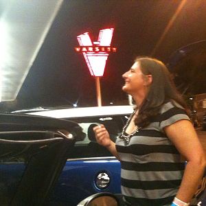 Taking the party to The Varsity in Atlanta