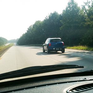 The Countryman leads the Atlanta Rise & Shine Rally
