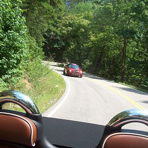 Motoring thru the Dragon on the way to Knoxville