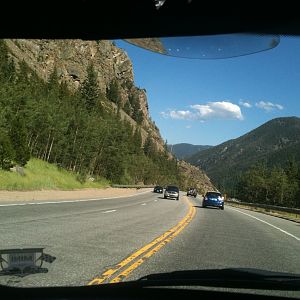 Motoring to the Garage Party in Denver