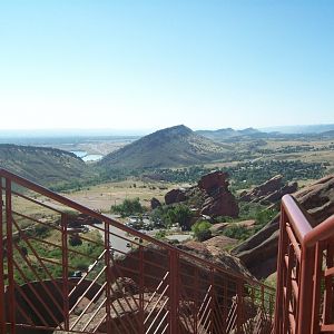 View from Red Rocks Amphitheater