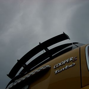 JCW blk/blk spoiler