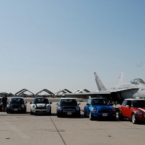 MidCal visits VFA-151 for a photo Op with an F/A-18