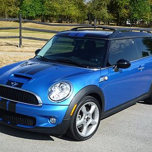 Laser Blue 2010 Clubman S