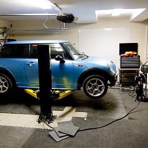 New garage lift
