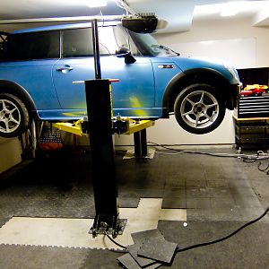 New garage lift