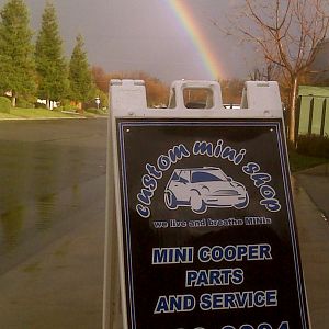 Custom Mini Shop sign