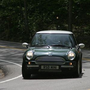 2002 BRG/White Cooper on the Dragon - 1st Year