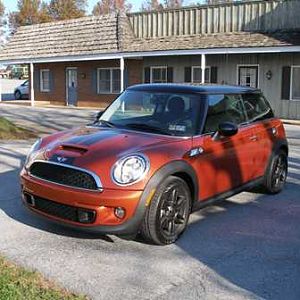 2011 Spice Orange/Black Cooper S