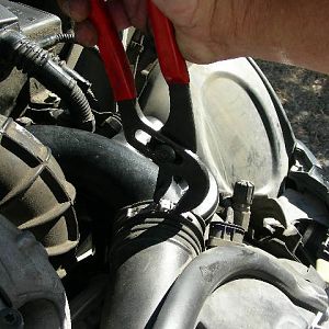 Close Intake Snorkel Clamp