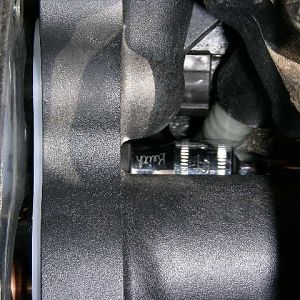 Lower Thermostat Housing Bolt - In