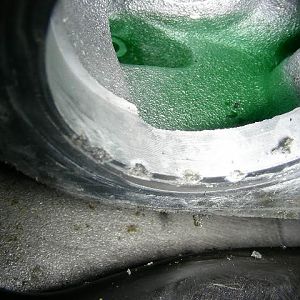 Thermostat Gasket Surface with Crust