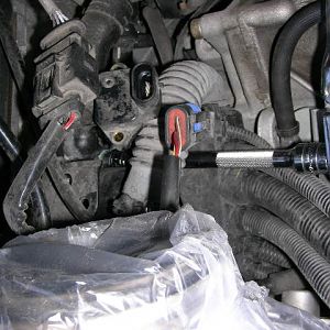 Lower Thermostat Bolt - Out