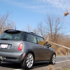 The day I picked up my Cooper S...