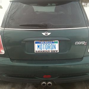 New Plate