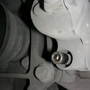 Missing Guide Pin Bushing