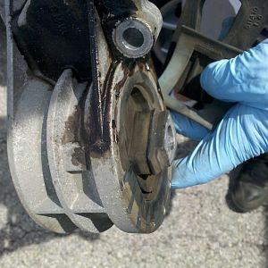 Cracked Transmission Mount