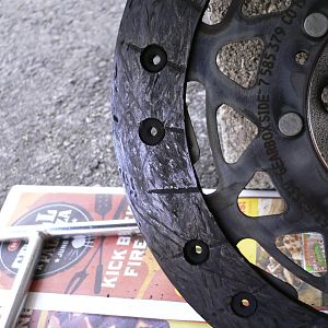 Worn Clutch Disk