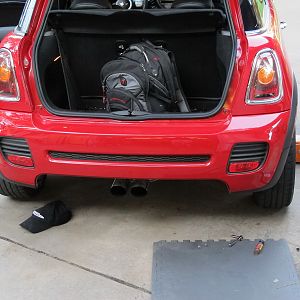 JCW Carbon Fiber Rear Diffuser