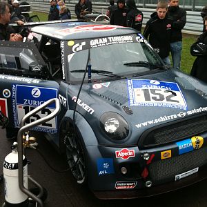 MINI #152 at Nurburgring 24 - grid