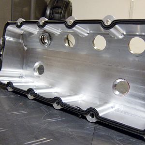 Aluminum valve cover