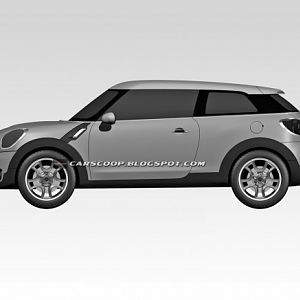 Images from MINI Paceman patent filing