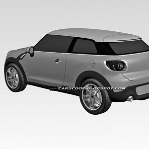 Images from MINI Paceman patent filing