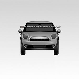 Images from MINI Paceman patent filing
